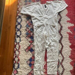 Zero plus Maria Cornejo Silky Linen Blend Jumpsuits Size 4